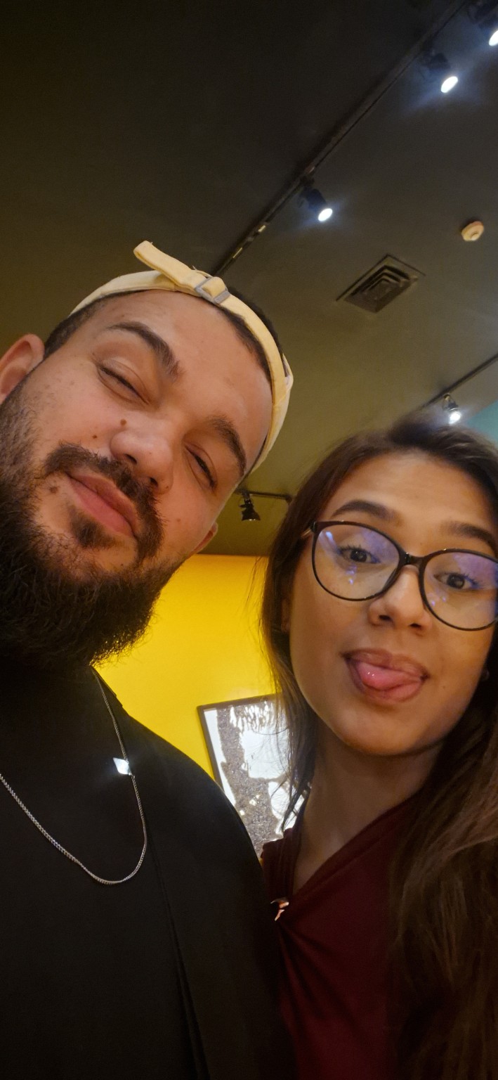 Selfie descontraída nossa